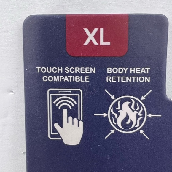 THE ORIGINAL BEN SHERMAN, MENS WARM GLOVES, FAUX WOOL & LEATHER, GREY & BLACK,XL - Picture 11 of 13